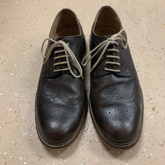 MENS House of Hounds Brown Lace Up Oxfords - Picture 1 of 8